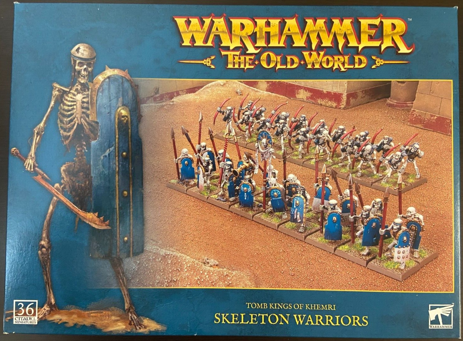 Warhammer The Old World: Гробницы Королей Кхемри - Воины-Скелеты