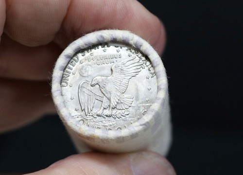 1979 D $25 Susan B Anthony Dollars Federal Reserve Bank Sealed Roll #1525