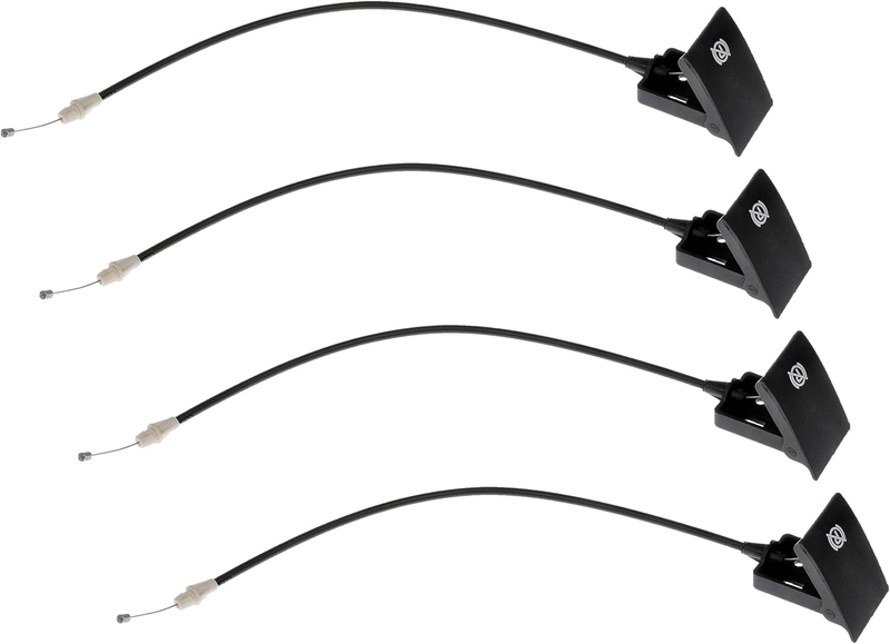 4 Pack Parking Brake Release Cable Black for Chevy GMC Cadillac 2007-2014