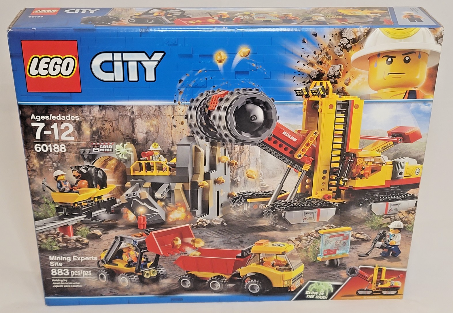LEGO 60188 Mining Experts Site City grinder crusher mine