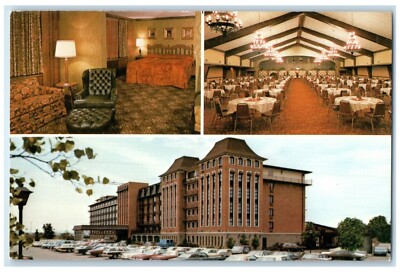 c1960 Executive West Freedom Way Exposition Center Airport Kentucky KY Postcard