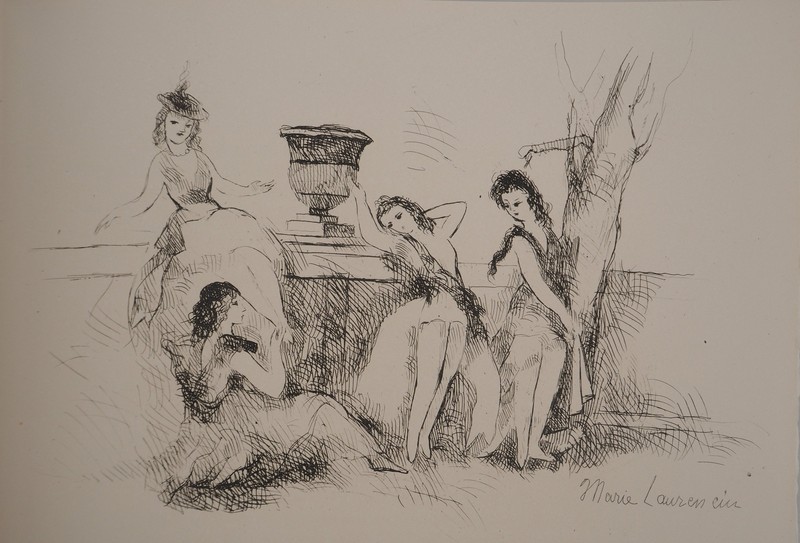Marie Laurencin : L'Ã©TÃ©, Gravure Originale SignÃ©E