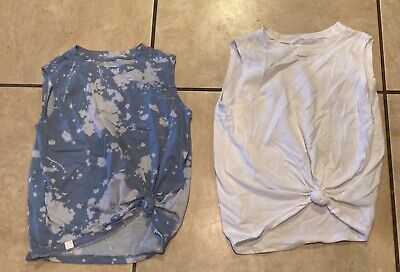 Abercrombie lot of 2 girls tank tops size 7/8