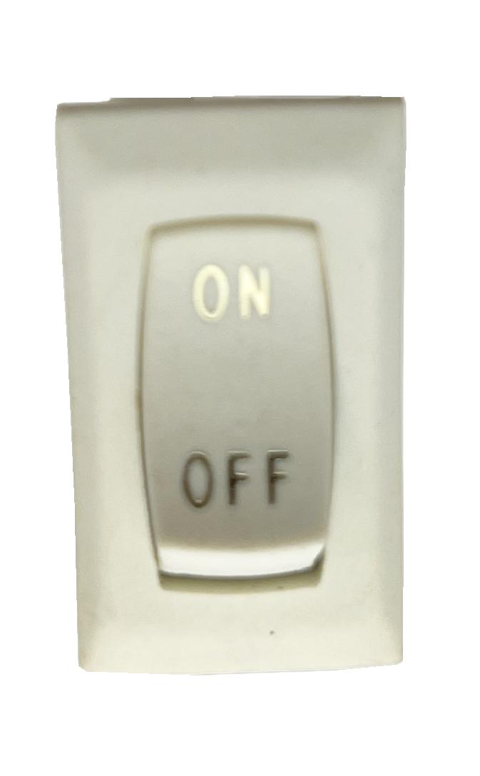 A⭐︎ Sigma ON/OFF Rocker Switch 20A 14V DC WHITE, for RV 12V, 2
