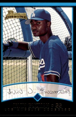 2001 Bowman Draft Picks & Prospects Irvin Guzman Rookie Los