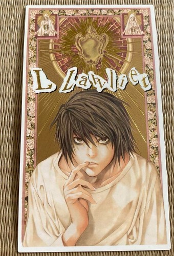 DEATH NOTE Light & L イラストカード Death Note Card Light Yagami L Special | eBay