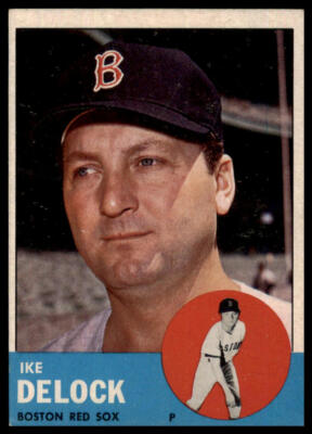 1963 Topps Ike Delock #136 ExMint-NrMint