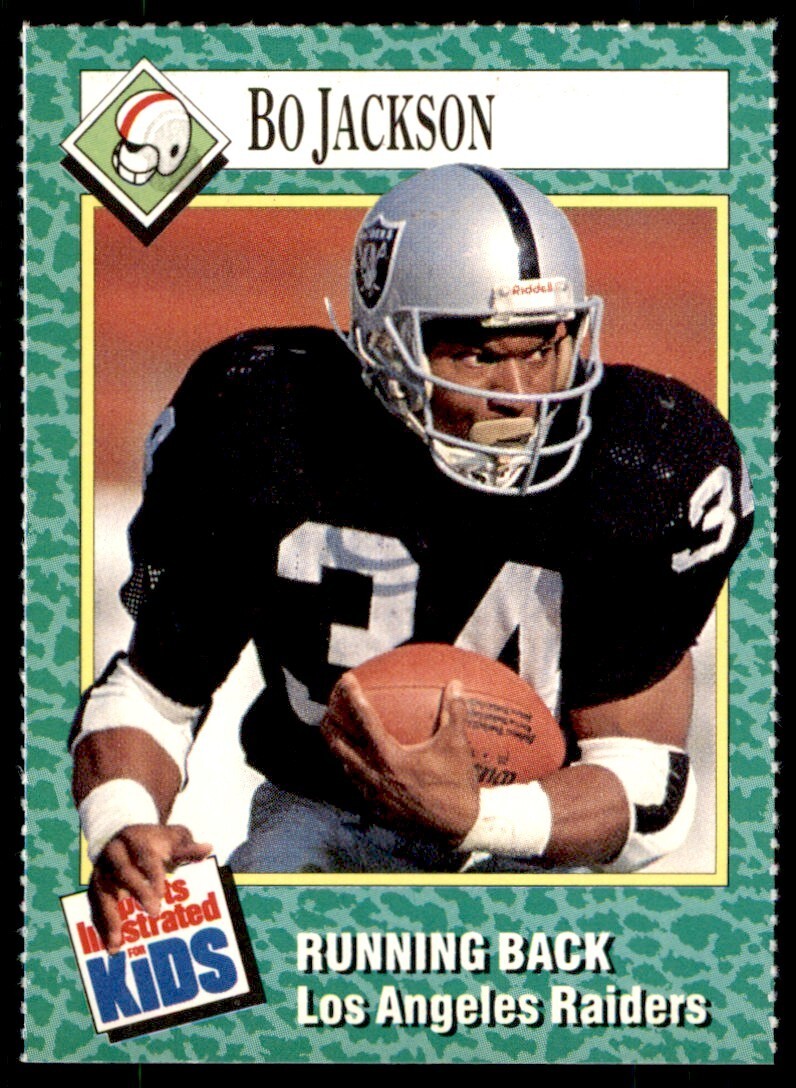 その他 Bo Jackson Los Angeles Raiders NFL 1989 Topps Bo Jackson Los Angeles Raiders Football Card #269