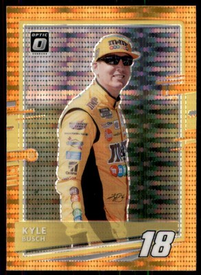 2021 Donruss Optic Orange Pulsar Kyle Busch #44 Tw11160