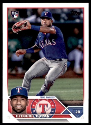 topps Japan edition 2023 1of1 デュラン選手 Ezequiel Duran 2023 Topps Series 1 Rookie Card RC #286 Texas