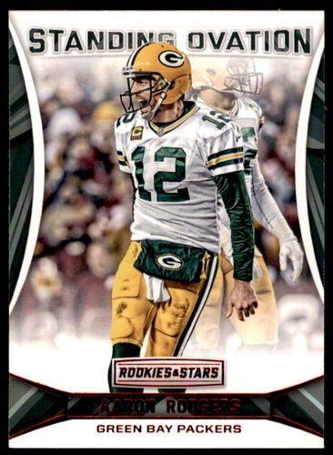 2016 Panini Clear Vision Aaron Rodgers Brett Favre #5