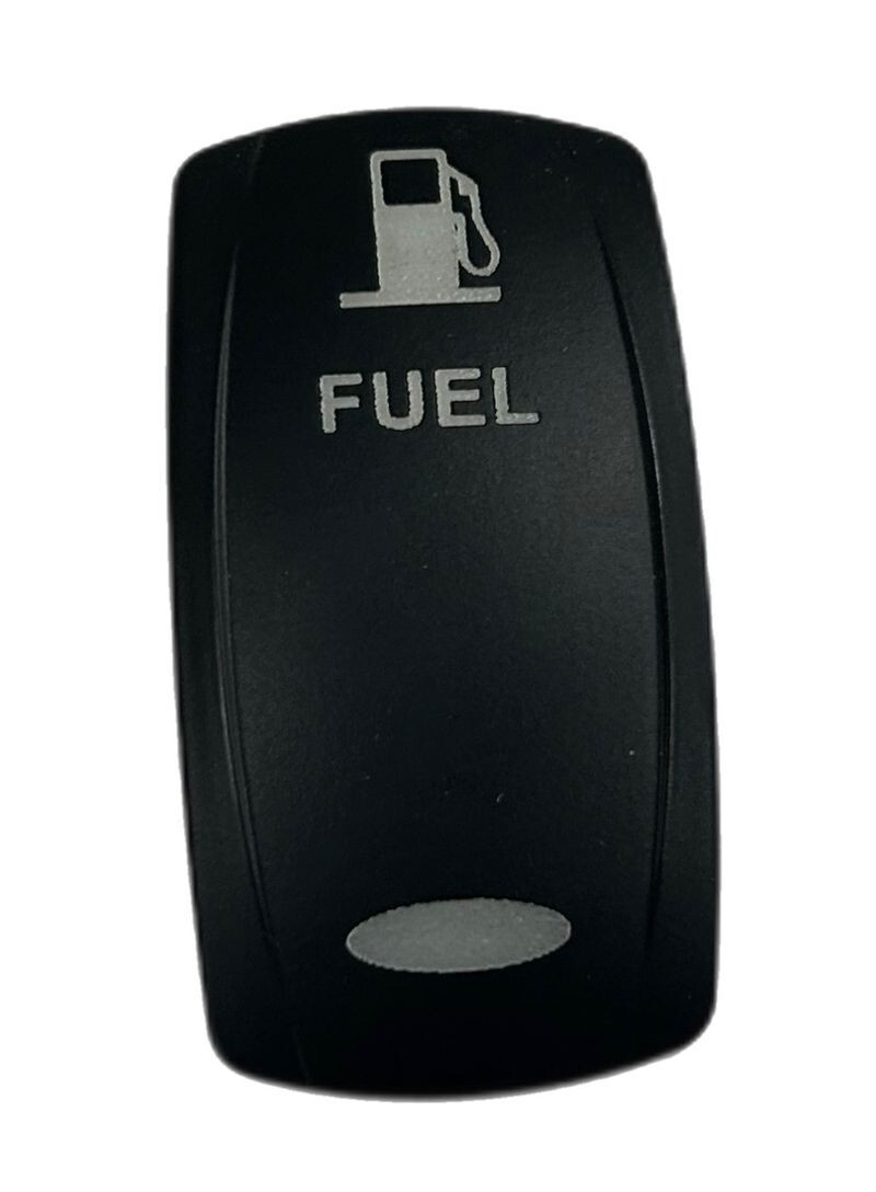 Carling White Lighted "FUEL" Switch Cover