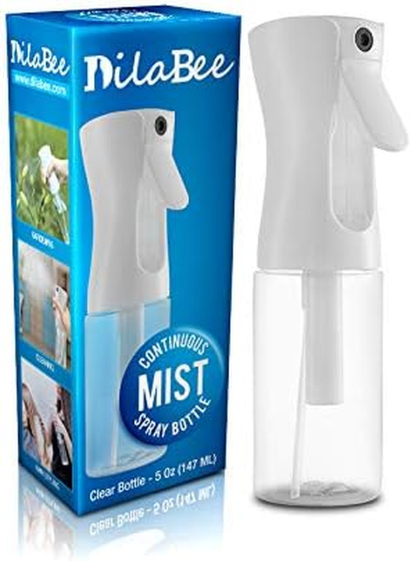 Continuous Mist Empty Spray Bottle for Hair 5 Oz Salon Quali