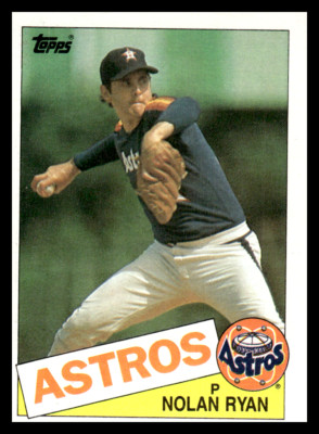 1985 Topps #760 Nolan Ryan Houston Astros