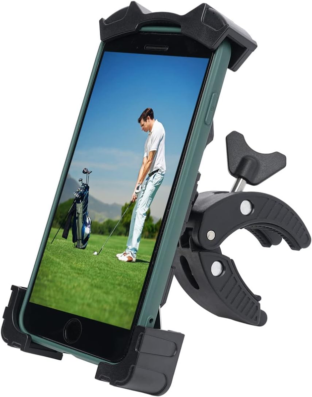 Cart Phone Holder, Adjustable Cell Phone Holder Mount For Golf Cart/push Ca