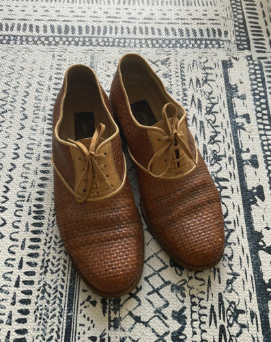 Vintage Vittorio Ricci Funky Cane Shoe Mens Sz 8