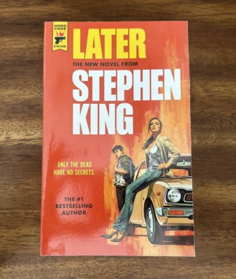 Later by Stephen King (2021, Trade Paperback) FREE SHIPPING