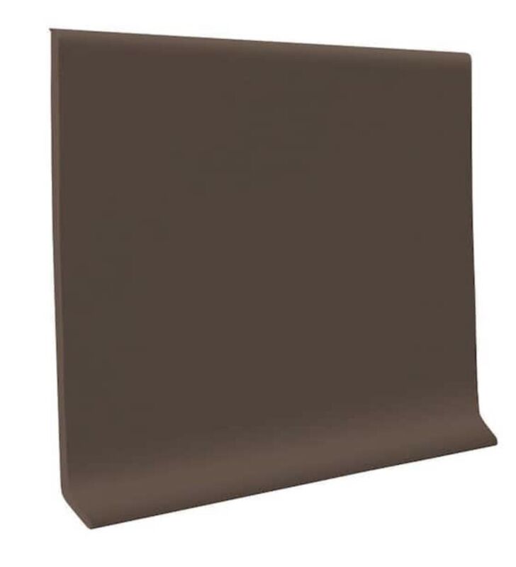 ROPPE Vinyl Cove Base Light Brown 4 inch x .080 inch x 120ft