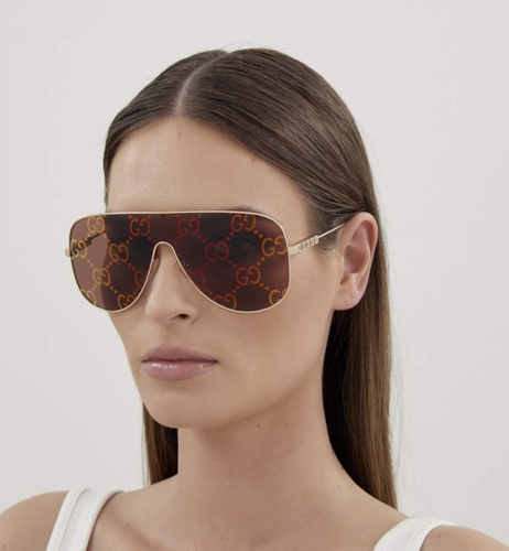 GUCCI GUCCI GG1436S-003-99 RED GOLD SUNGLASSES