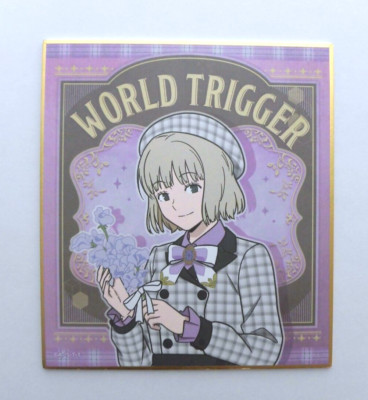 World Trigger mini Shikishi Nasu Rei