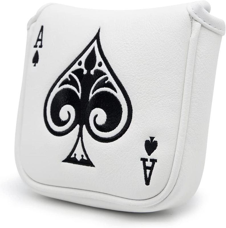 Ace Heel Shaft Mallet Cover Square Mallet Putter Cover Headcover Ma