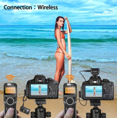 Wireless Shutter Remote Compatible for Canon, Pixel TW-283 N3 Shutter 