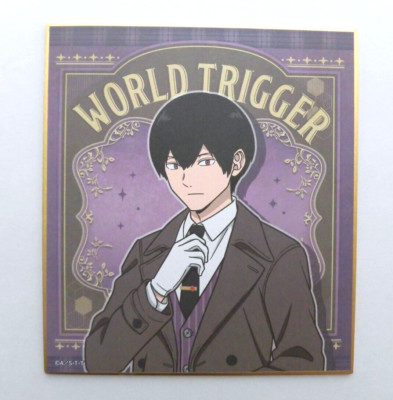 World Trigger mini Shikishi Miwa Shuji