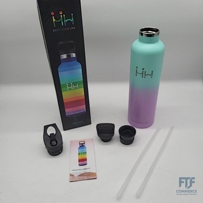 HoneyHolly Trinkflasche 1L, BPA-Frei, Edelstahl... HH-SCZKP-JB-1000ML-331-264-VC