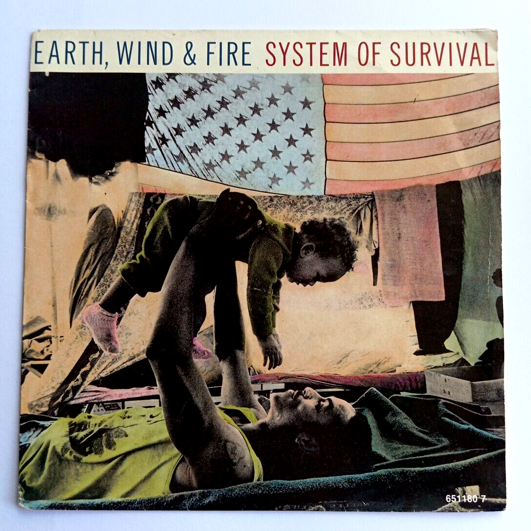 Earth, Wind & Fire ‎System Of Survival 1987 45 Giri Prima Stampa CBS 651180 7