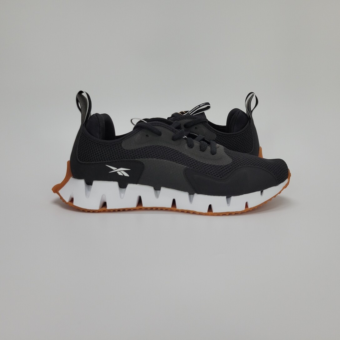 Reebok Men's Zig Dynamica Sneakers Athletic Run Black/White Sz 10.5 FX1092  NEW!: купить с доставкой из США, цена 7 792 руб - (363774482029)