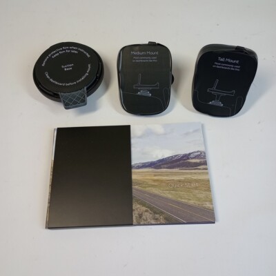 Mount Bundle for NAVDY HUD NVD01 GPS - Suction Base, Medium Mount & Tall Mount