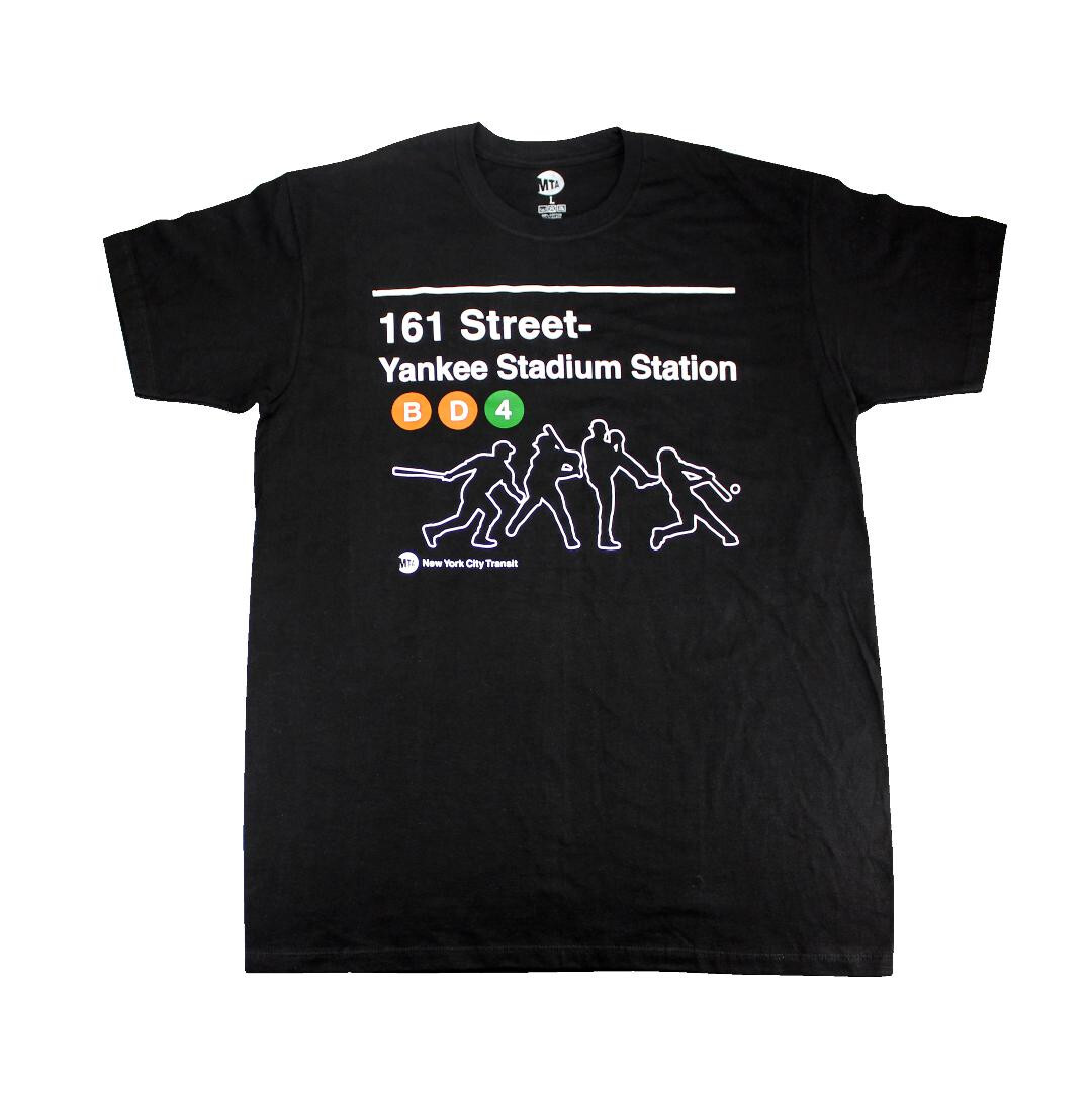 New Men's NYC MTA 161 Street Yankee Stadium Station Licensed
