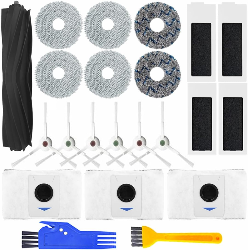 Electropan Replacement Parts Kit for ECOVACS Deebot T20 Omni Roller Brush, Filte