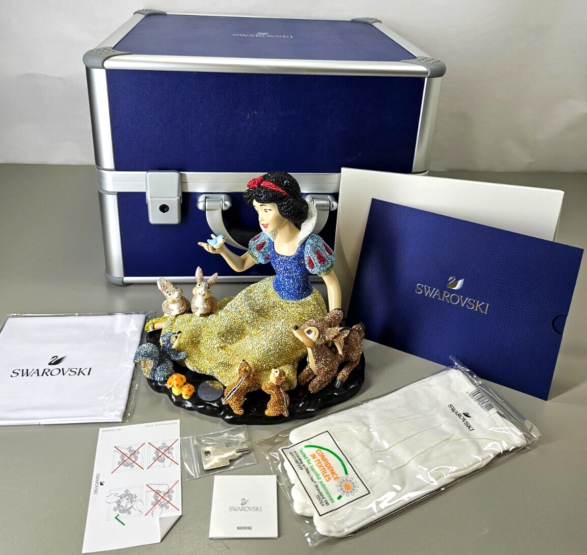 Swarovski Snow White and Forest Animals, Myriad, Ltd Ed Swarovski Snow White and Forest Animals, Myriad, Ltd Ed