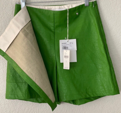 NWT Retail $262.50 BEATRICE b ANTHROPOLOGIE Shorts / Skirt Green Size XS / 2