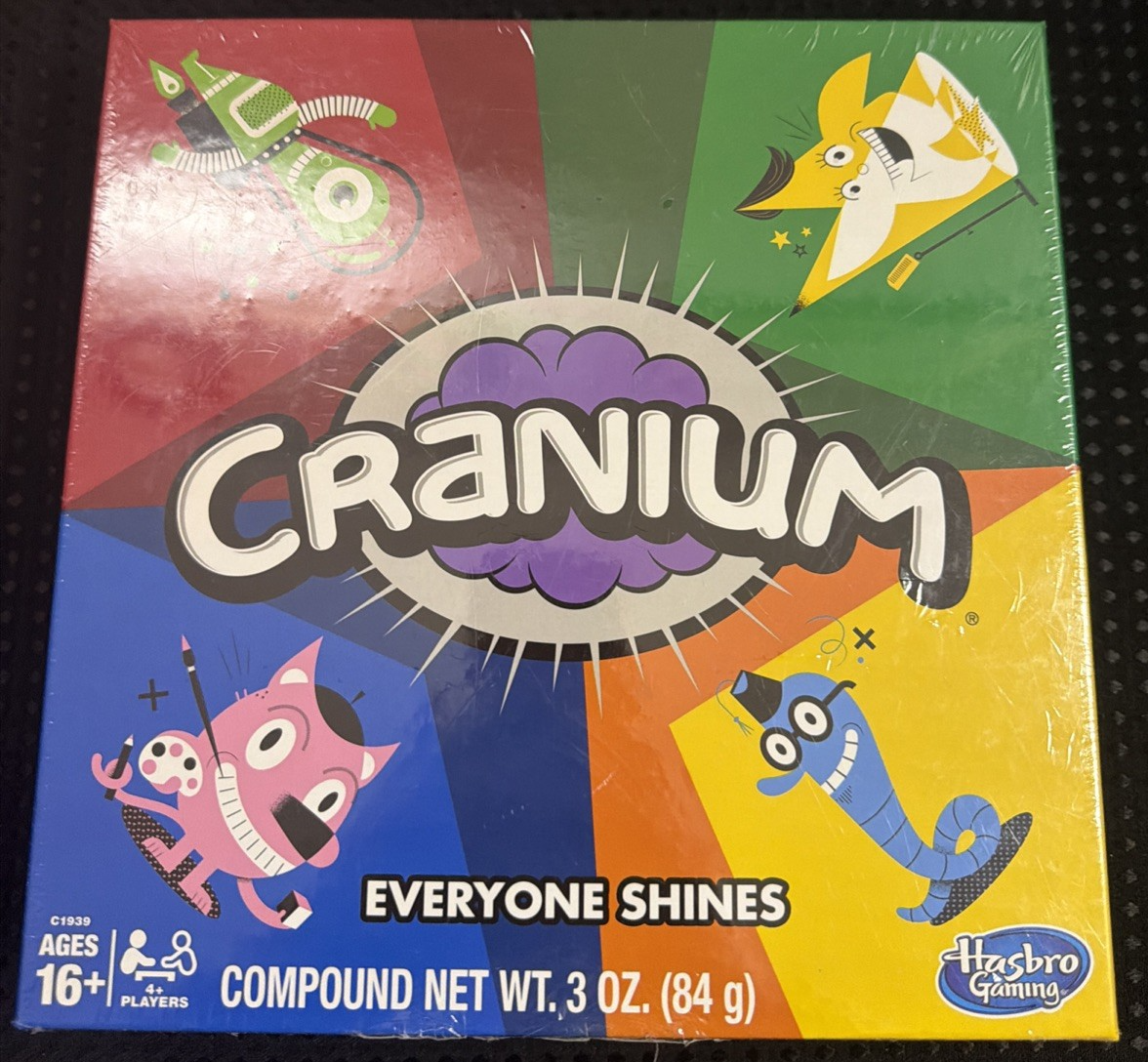 2016-CRANIUM Board Game BRAND NEW SEALED Hasbro Gaming Fast Shipping Family G