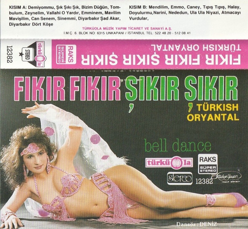 TÃ¼Rkish Oryantal Fikir Fikir Sikir Sikir  TÃ¼Rkische Belly Dance Musikkassette