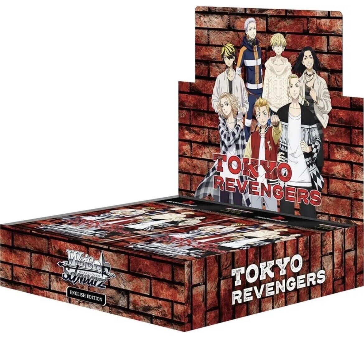 Коробка бустеров Tokyo Revengers Вайс Шварц англ