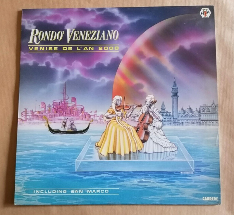 Rondo' Veneziano : Venise De L'An 2000  Lp 33t France Carrere 66181 En Vg+/Ex