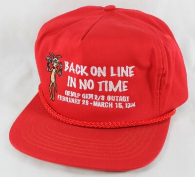 Mission Operation and Maintenance Inc Star-Up '92 Grant Town Power Plant Hat Cap
