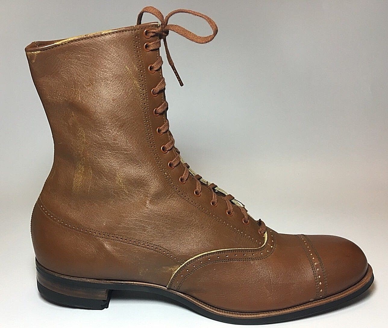 Antique Early Century Peter’s International Shoe Co Boots With Box NEVER WORN!