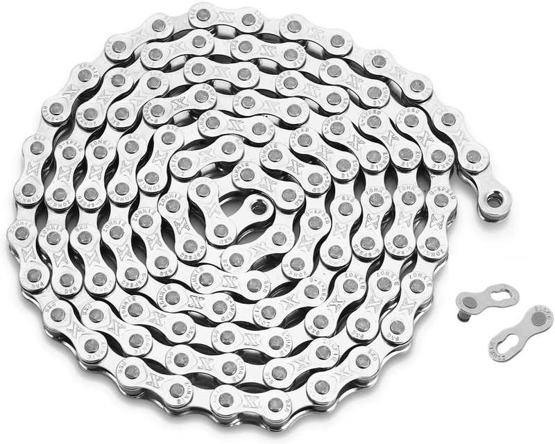 5/6/7/8 Speed Bike Chain 1/2 X 3/32 Inch 122 Links