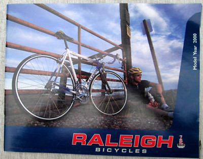 Vintage 2000 Raleigh Bicycles Full Line Catalog With Specs