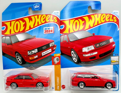 2024 Hot Wheels '94 Audi Avant RS2 #133 Red - Set of 2