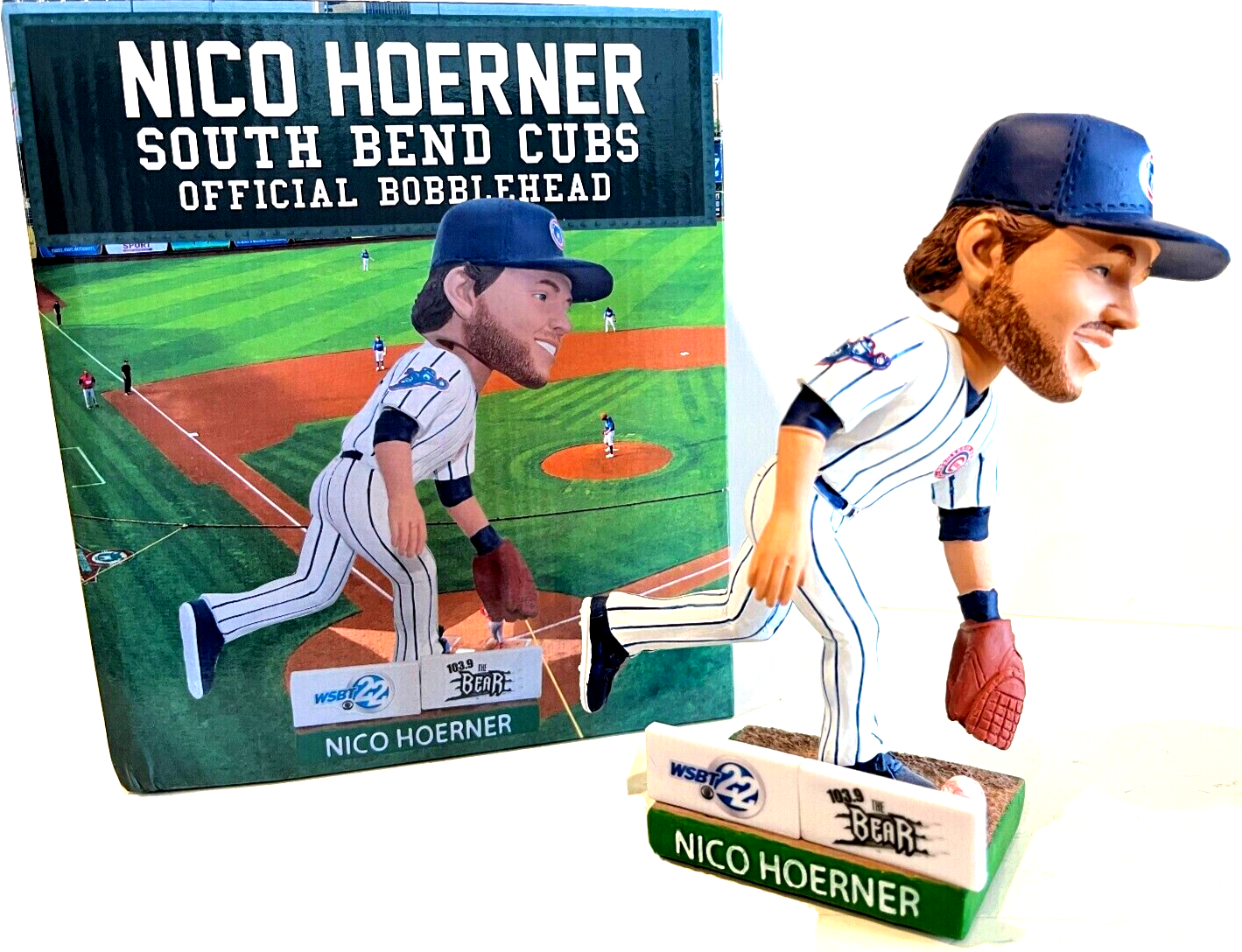 ニコ・ホーナー　Nico Hoerner ボブルヘッド 2022 Nico Hoerner SGA Bobblehead South Bend Cubs 8/31/22 | eBay