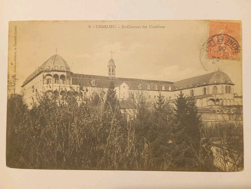 Cpa, Charlieu (42), Ex-Couvent Des Ursulines 1908