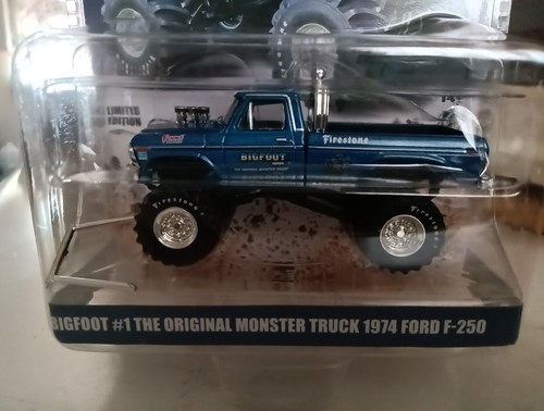 レア 1/64 グリーンライト1974 FORD F-250 BIGFOOT GREENLIGHT 1:64 HOBBY EXCLUSIVE - BIGFOOT #1 THE ORIGINAL