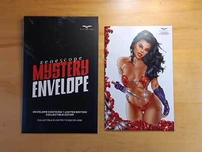 Zenescope Comic: 2023 Crimson Icons #8 of 12 (Jasmine) GFTV267L, eBas Cover Art
