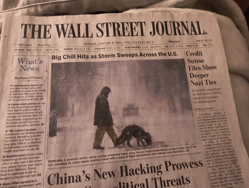 The Wall Street Journal Monday, January 6, 2025 Complete