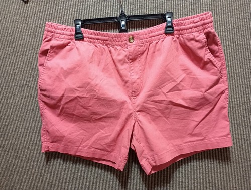 【ROMANTIC CROWN】24SU★ COTTON PINTUCK SHORTS Crown & Ivy Mens XL Waist Motion Flex Shorts Drawstring